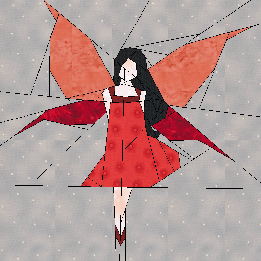 Miss Faye - 12" Block Pattern - Digital Download