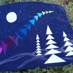 Wild Nights Mini Quilt Pattern - Digital Download